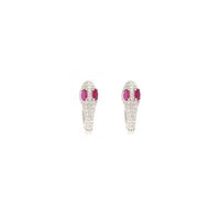 Orecchini Cuori Milano Donna Bicocca in Argento Zirconia 24965309 - 24965309